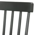 thumbnail image 4 of TMS Lowry Farmhouse Spindle Back Wood Dining Chair, Set of 2, Black, 4 of 6