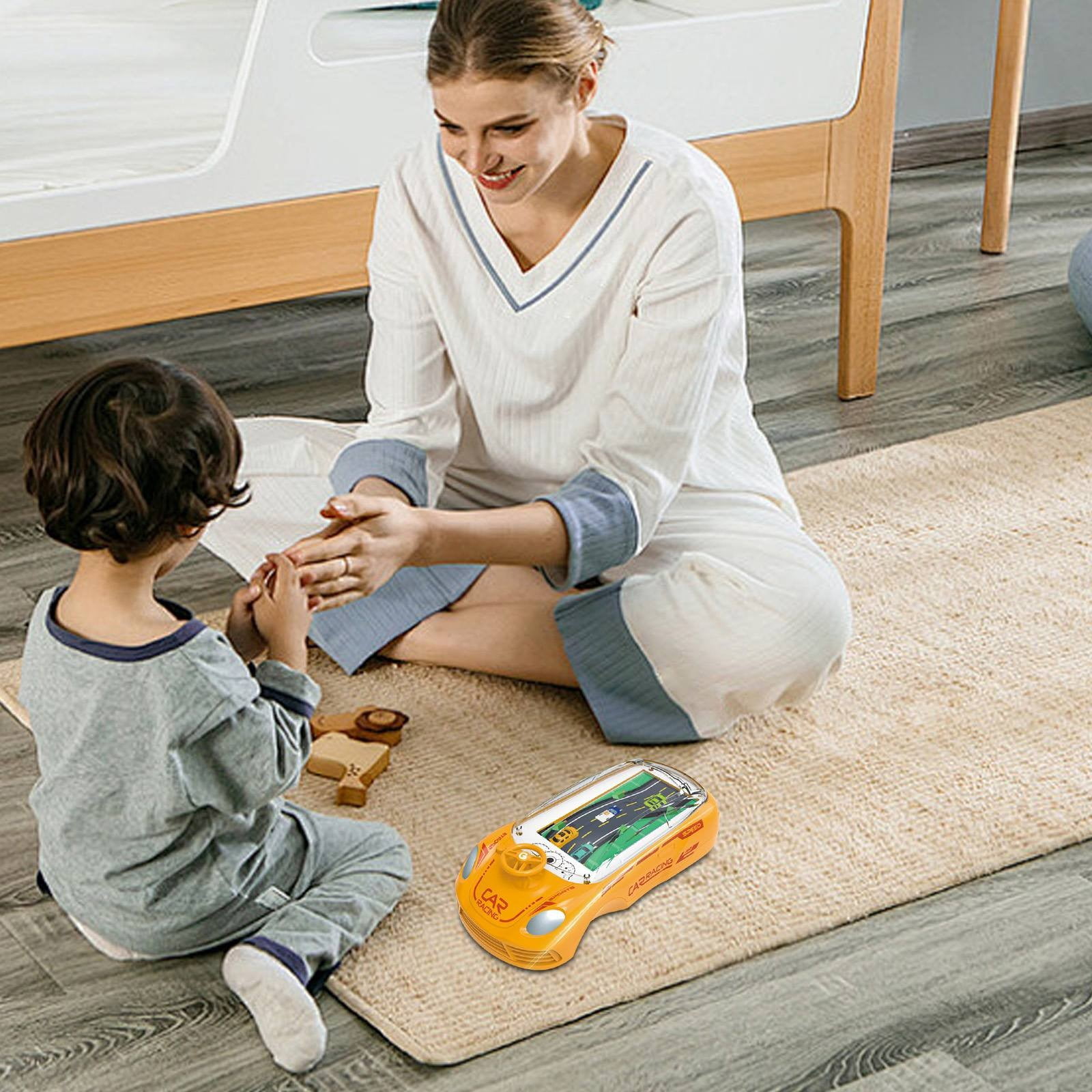 ZMKIAG Children's Handheld Game Console, Simulation Adventure Driving Racing Car Game, Educational Musical Car Toys, Boys Girls Small Car Thinking Training Concentration