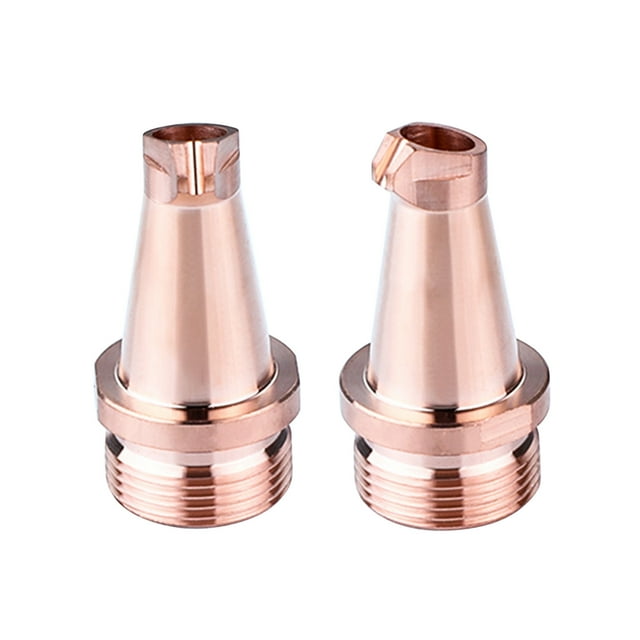 Handheld Welding Nozzle Kit, Copper Alloy Tips for Weiye Welding Machines, High-Speed Rust-Resistant Accessories, Includes 20 Nozzles & Guides