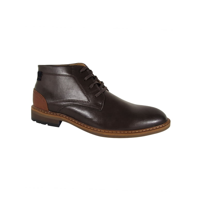 Restoration Mens Wayne Leather Chukka Ankle Boot Shoes  display picture 1