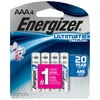 Energizer Ultimate Lithium AAA Batteries, 4 Pack