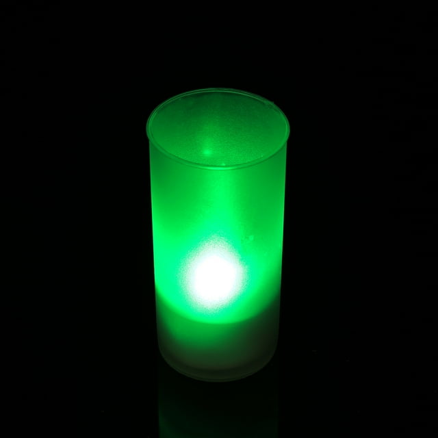 Vela electrónica LED, luz nocturna, Sensor de sonido, Control de parpadeo, decoración para el hogar y la boda, colorida