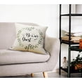 thumbnail image 2 of Be Our Guest Throw Pillow Case, for Guest Room Decorative Pillow Case, 18 x 18 Inch Decorative Cotton Linen Cushion Cover for Guest Bedroom Sofa Couch Bed, Housewarming Gifts Family Room Decor, 2 of 5