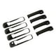 thumbnail image 4 of Uds cubiertas de manija de puerta Exterior de coche reemplazo negro brillante para Dodge Ram 1500 2500 3500 4500 5500, 4 of 5