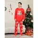 thumbnail image 4 of Pijamas familiares a juego para Navidad 2025, ropa para adultos y niños, conjuntos para padres, madres, niños, bebés y perros, 4 of 5