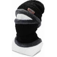 thumbnail image 2 of Mens & Womens Winter Hat Scarf Set,fleece Hat Scarf Set,fleece Lined Winter Cap Neck Warmer For Men & Women, 2 of 2