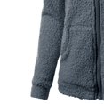 thumbnail image 5 of Tiqkatyck Winter Jackets for Women, Women Winter Plush Coat Cotton Zipper Hooded Coat Wool Warm Coat Women's Coat Fleece Jacket Women, Winter Coats for Women Light Gray L, 5 of 5