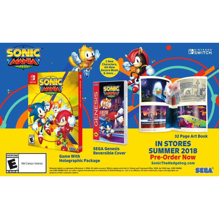 Sonic Mania - Switch - Game Games - Loja de Games Online