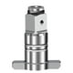 thumbnail image 2 of Adaptador de llave eléctrica, convertidor, accesorios compactos, adaptador de mandril para garaje Plata 48x37x37mm, 2 of 9