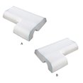 thumbnail image 3 of Inteprter Almohada blanca para dormir para aliviar el dolor cervical con espuma viscoelástica, almohada para dormir de apoyo para parejas Juegos de cama modelo brazo derecho, 3 of 6