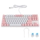 thumbnail image 1 of Teclado mecánico para juegos de 87 teclas, luz mixta, suministros para computadora de escritorio, portátil, estilo 919 2, 1 of 15