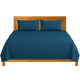 thumbnail image 1 of Sábanas King Size Lisas We2 Dream 100% Algodón Color Azul Petróleo 4 Piezas, 1 of 5
