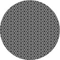 thumbnail image 1 of Ahgly Company Machine Washable Indoor Round Transitional Gunmetal Gray Area Rugs, 7' Round, 1 of 1