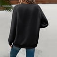 thumbnail image 4 of Wutalume Women's Fashion Casual Long Sleeve Printed Pullover Sweatshirt, Comfortable and Stylish Top for Daily Use and Outings, with a Soft Fabric and Modern Print Design,Dark Gray 2XL, 4 of 4