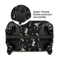 thumbnail image 4 of Daiia Playing Music Skeletons Luggage Cover, Thickened Washable Travel Luggage Covers, Elastic Unique Baggage Covers for 18-20 inch Luggage-Small, 4 of 9