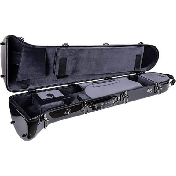 Crossrock Bb Slide Trombone Case for F-Trigger or Straight Trombone