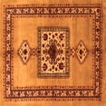 thumbnail image 1 of Ahgly Company Indoor Square Persian Orange Traditional Area Rugs, 3' Square, 1 of 1