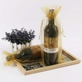 thumbnail image 6 of HRX Package 30pcs Organza Wine Bags, Mesh Bottle Gift Pouches Wine Covers Dresses with Drawstring for Valentines Day(Gold), 6 of 6