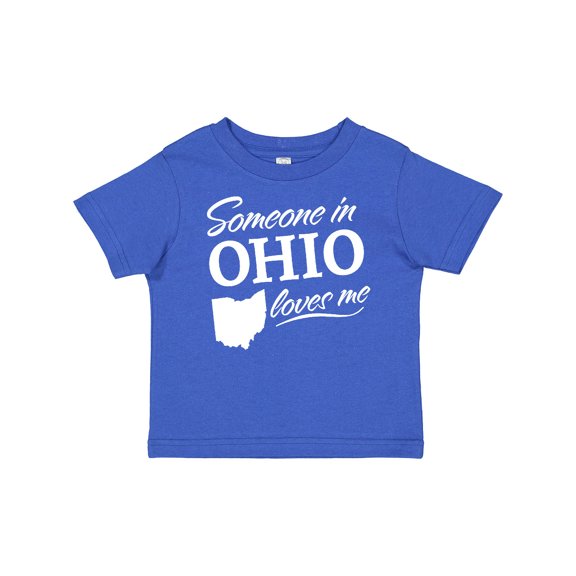 Inktastic Someone in Ohio Loves Me Boys or Girls Baby T-Shirt