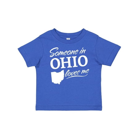 

Inktastic Someone in Ohio Loves Me Gift Baby Boy or Baby Girl T-Shirt