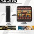 thumbnail image 6 of XYZCANDO Southwest Navajo Camper Window Cover Highland Cow Butterfly RV Skylight Covers with Hook And Loop Foldable RV Vent Covers for Roof Camper Must Haves Brown, 6 of 7
