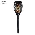 thumbnail image 3 of Moyic Luz de llama de jardín LED Luz de decoración de césped solar Linterna Luz de decoración de canal de patio impermeable, 96 LED, 1 pieza Jardín y Patio 96LED 2 Stk Moyic HA005194-05B, 3 of 6