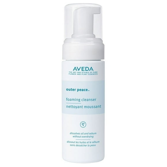 Limpiador Aveda Outer Peace Foaming 125 ml para piel propensa al acné