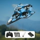 thumbnail image 1 of Avión RC de control remoto, avión ligero y portátil, modelo de de , helicóptero para niños, adolescentes, principiantes, adultos, regalos Azul, 1 of 8