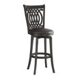 thumbnail image 2 of Hillsdale Tabouret Traditionnel Van Draus en Bois de 24 Po en Noir, 2 of 2
