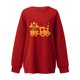 thumbnail image 3 of Blusa holgada de manga larga con estampado de Acción de Gracias a la moda para mujer, suéter informal con cuello redondo, Tops, sudadera Fridja fjkfkj6258, 3 of 4