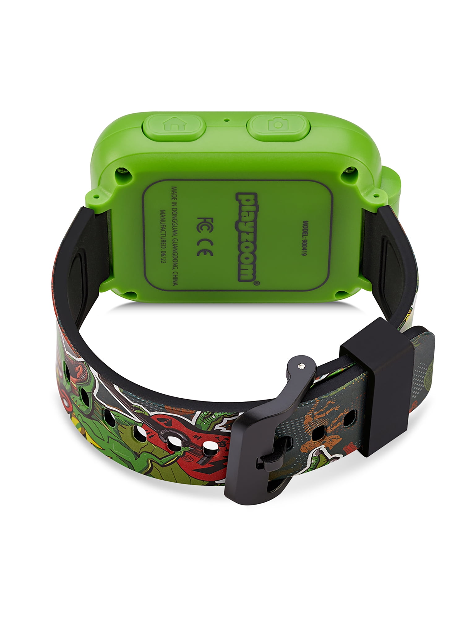 PlayZoom 2 Kids Boys Green Dinosaur Smartwatch & Earbuds Set