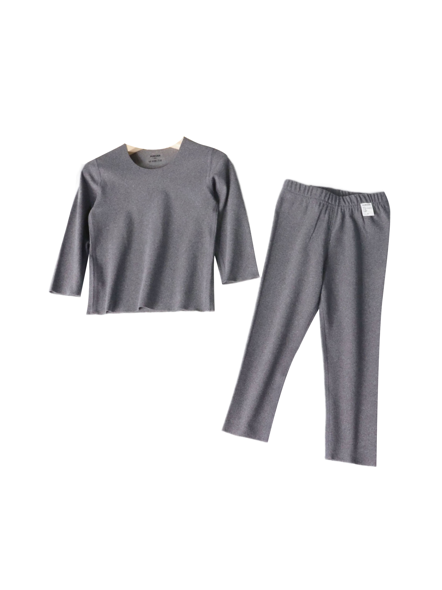 Niuer Kids Thermal Underwear Set Fleece Lined Pajamas Sets Elastic