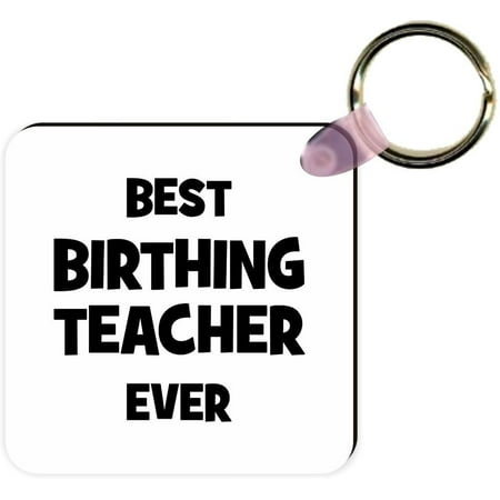 Rikki Knight  in.Best Birthing Teacher Ever in. Square Key Chains,