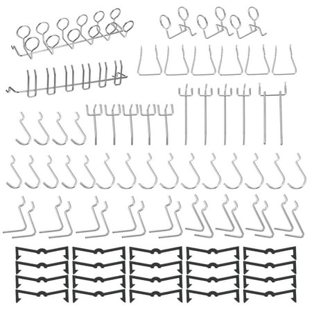 

1 Set/77pcs Practical Supermarket Shelf Rack Hooks Exhibition Display Hooks