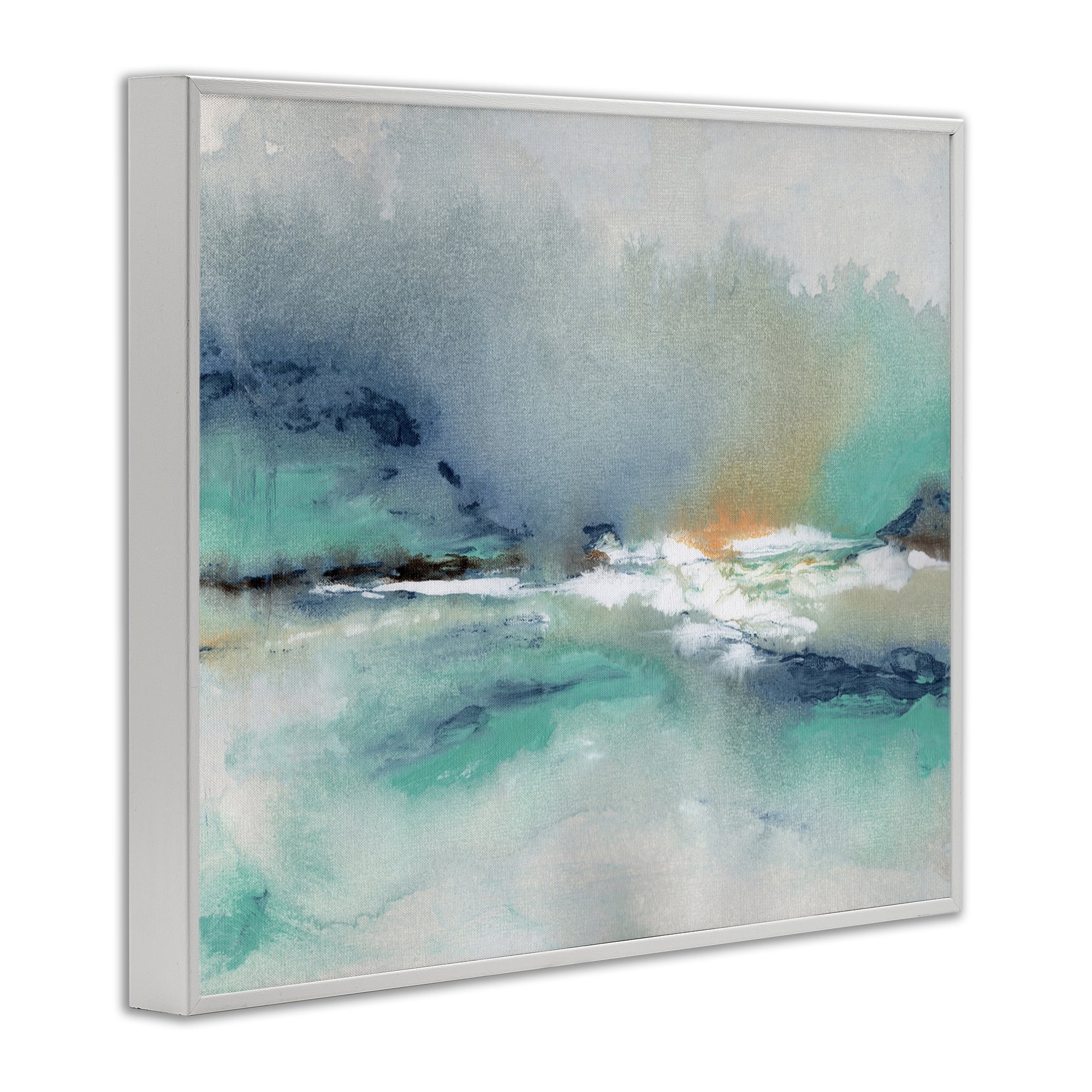 Stupell Industries Sun Bleached Crossing White Framed Giclee Art, design by NLS Design