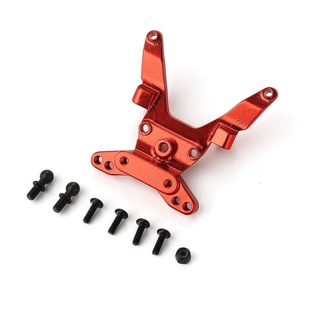 Soporte amortiguador estable Bewildely 1/16 LOSI mini-b mini-t RC Rojo