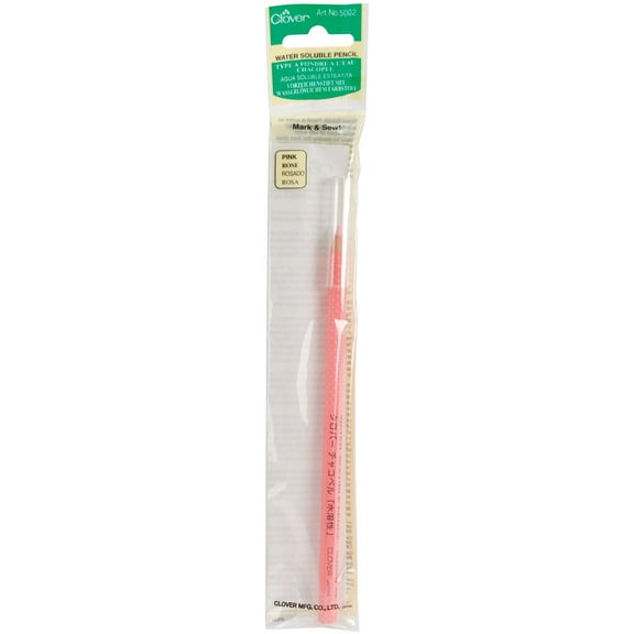 Clover Water-Soluble Pencil-Pink