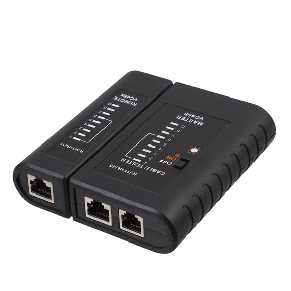 DRAFIDEEP Network Cable Tester for Cat6 and Poe Cables with Easy Mapping and Portable Design