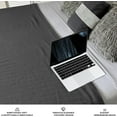 Eurotex Thermal Weave Queen Size Cotton Blankets, Satin Finish All