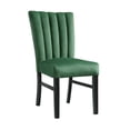 thumbnail image 3 of Picket House Furnishings Odette White 5PC Dining Set-Round Table&4 Green Chairs, 3 of 4