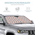 thumbnail image 2 of Bingfone Cartoon Poodle Dog Car Windshield Sunshade,Sun Foldable Sun Shield Sun Visor for Car - Small, 2 of 8