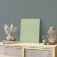 thumbnail image 2 of Wall Art Prints, Vintage Sage Green Framed Canvas Prints for Bedroom Living Room Bathroom Office, Farmhouse Retro Beige Solid Color Gallery Wrap Wall Art Poster for Gifts Home Decor 12"x12", 2 of 9