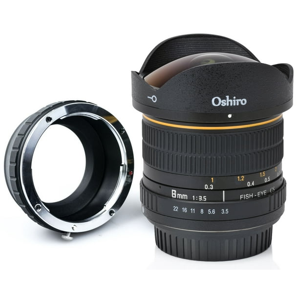 Oshiro 8mm F 3 5 Ld Unc Al Wide Angle Fisheye Lens For Olympus Pen E M1 E M5 E M10 E Pl7 E P5 E Pl5 E Pm2 E P1 E P2 E Pl1 E Pl1s Pl2 Micro Four Thirds Mirrorless Digital Cameras