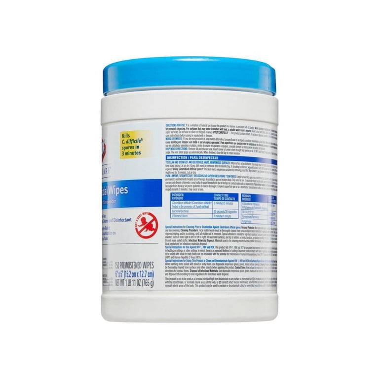 Clorox Antibacterial Disinfecting Germicidal Wipes, Sanitizing