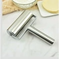 thumbnail image 4 of Stainless Steel Dough Roller Two-sided kitchen Nonstick Rolling Pin Home Baking Tools For Fondant Pie Crust Cookie Pastry Pizza, 4 of 8