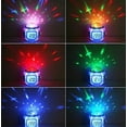 thumbnail image 5 of Reloj despertador para niños y niñas con proyector de estrellas musical, luz LED de noche, regalos de cumpleaños de Navidad para niños de 3 a 10 años, proyección de pantalla azul colorida, 5 of 5