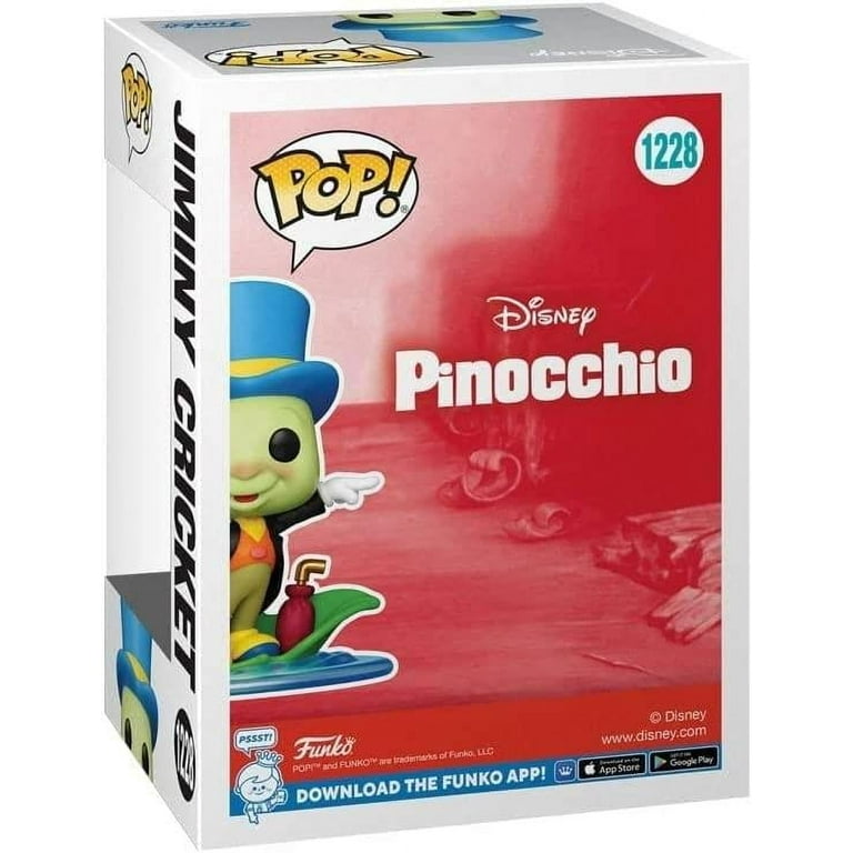 Funko POP! Disney Classics Jiminy Cricket #1228 [on Leaf