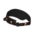 thumbnail image 2 of Balery Red White Flowers Gorra deportiva con visera ajustable para mujer y hombre (talla única), 2 of 7