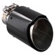 thumbnail image 2 of Car Bright Carbon Fiber Exhaust Tip 60-101MM Car Exhaust Pipe, 2 of 5