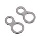thumbnail image 5 of 100Pc 8 Anillos de material acero Inoxidable de Resistencia Anzuelos S / M Cola Gancho de anillo de pesca 100pcs, 5 of 7
